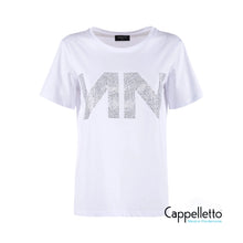 Carica l&#39;immagine nel visualizzatore di Gallery, DOUGLAS T-Shirt Logo NN HotFix Bianco
