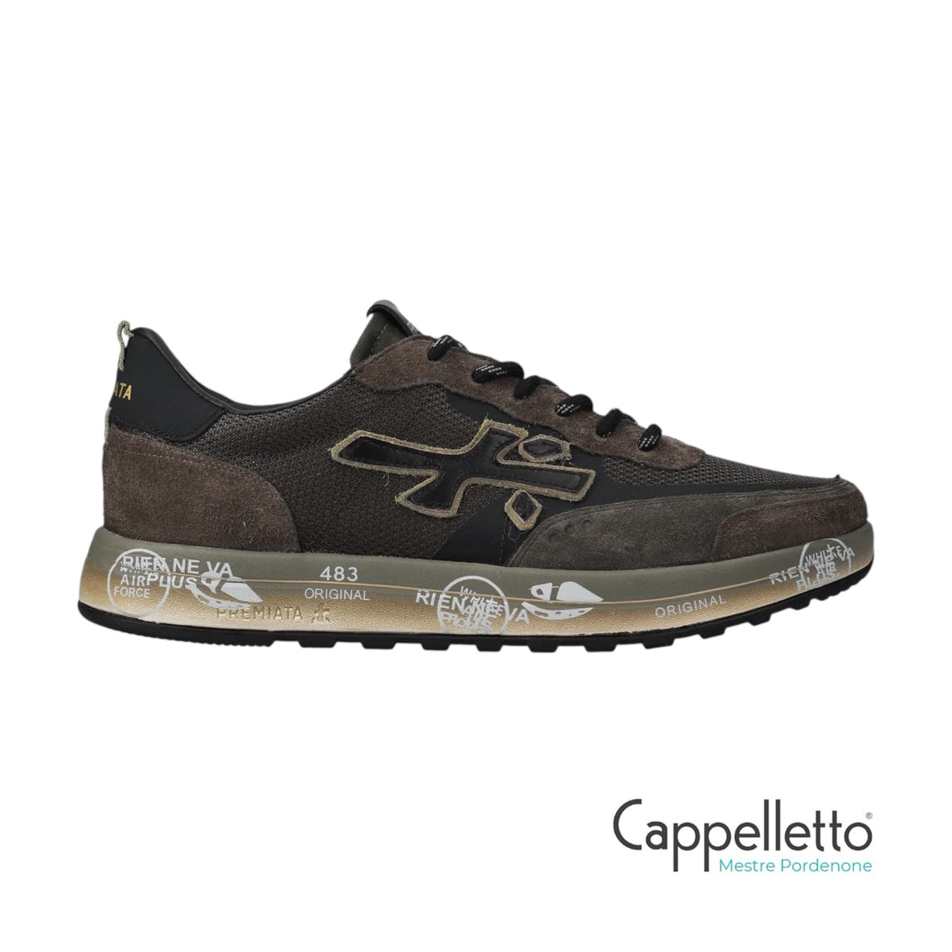NOUS Sneaker Uomo Suede Brown 7731