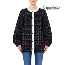 Carica l'immagine nel visualizzatore di Gallery, Giacca in Maglia Black Metal Fantasy MF5370
