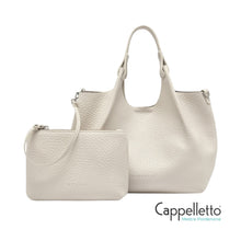 Carica l'immagine nel visualizzatore di Gallery, DUA Borsa Media in Pelle Sabbia
