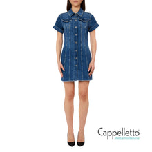 Carica l'immagine nel visualizzatore di Gallery, Abito Regenagri Denim Blue UA6175
