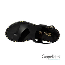 Carica l&#39;immagine nel visualizzatore di Gallery, Sandalo Infradito Nero E2-078
