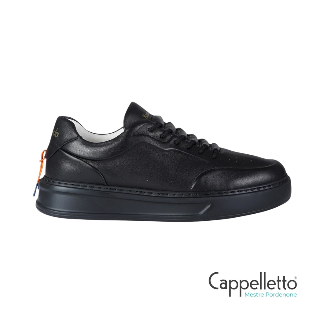 PHOENIX Sneaker Uomo in Nappa Full Black