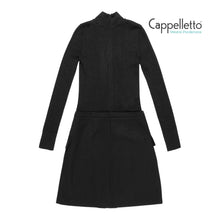 Carica l&#39;immagine nel visualizzatore di Gallery, ASHLEY Abito con Corpino in Lana - Nero
