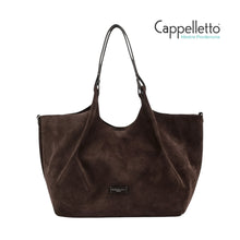 Carica l'immagine nel visualizzatore di Gallery, DUA Borsa Grande Suede Moka
