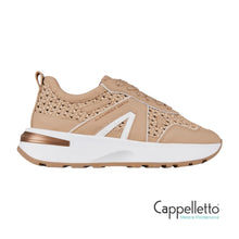 Carica l'immagine nel visualizzatore di Gallery, LIVERPOOL Donna Pelle Intrecciata Camel 2211
