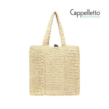 Carica l'immagine nel visualizzatore di Gallery, NEFELI Shopper in Paglia Crochet Corda

