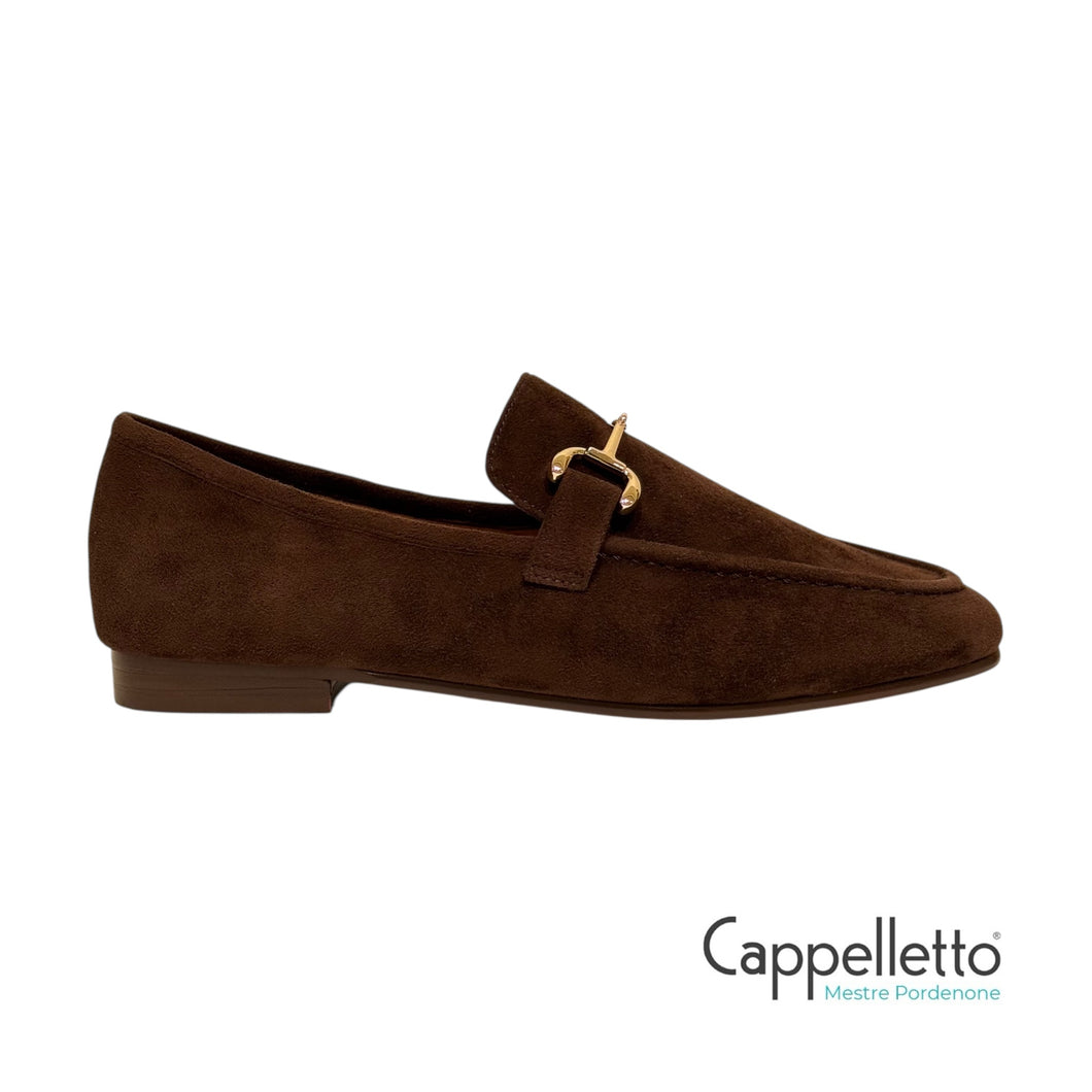 ASHE Mocassino in Camoscio Marrone