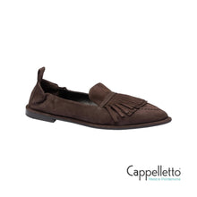 Carica l'immagine nel visualizzatore di Gallery, GRACE 1323 Scarpa Flat Camoscio Toffee

