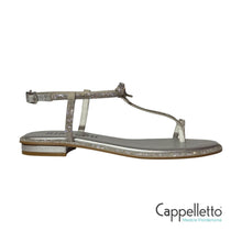 Carica l&#39;immagine nel visualizzatore di Gallery, ERIN Sandalo Gioiello Flat Argento
