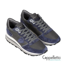 Carica l&#39;immagine nel visualizzatore di Gallery, TROPEZ HAUTE Uomo Mixage Hiver Blu/Grigio
