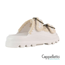 Carica l'immagine nel visualizzatore di Gallery, EVA One-Piece Slide Two Buckle White
