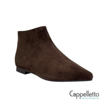 Carica l'immagine nel visualizzatore di Gallery, TEDDY Stivaletto in Kid Suede Coffee
