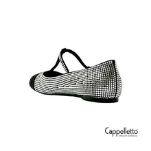 Carica l&#39;immagine nel visualizzatore di Gallery, DANIELLA FLAT Ballerina Strass Cinturino
