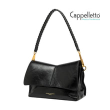 Carica l'immagine nel visualizzatore di Gallery, DIVA Borsa in Pelle Nero
