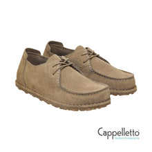 Carica l'immagine nel visualizzatore di Gallery, UTTI LACE Donna Pelle Scamosciata Gray Taupe
