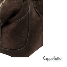 Carica l'immagine nel visualizzatore di Gallery, GEMMA Borsa in Suede Moka
