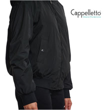 Carica l&#39;immagine nel visualizzatore di Gallery, RUBIA Bomber Reversibile con Ecopelliccia Nero
