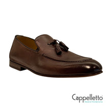 Carica l&#39;immagine nel visualizzatore di Gallery, Mocassino Nappine 464 T. Moro
