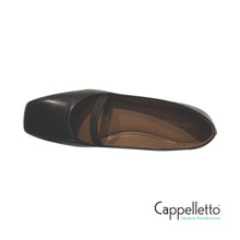 Carica l&#39;immagine nel visualizzatore di Gallery, Ballerina Donna 1826/M Nappa Nero
