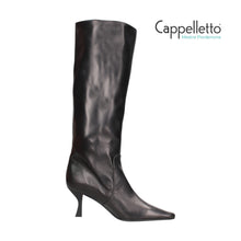 Carica l&#39;immagine nel visualizzatore di Gallery, Stivale a Tubo Pelle Nera
