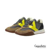 Carica l&#39;immagine nel visualizzatore di Gallery, Sneaker Uomo 9718 White/Dk.Grey
