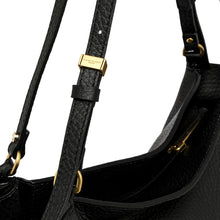 Carica l&#39;immagine nel visualizzatore di Gallery, BLOOM Borsa in Pelle Double Nera
