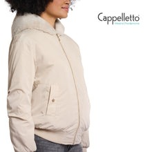 Carica l&#39;immagine nel visualizzatore di Gallery, RUBIA Bomber Reversibile con Ecopelliccia Betulla
