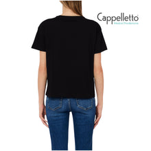 Carica l'immagine nel visualizzatore di Gallery, T-Shirt con Applicazioni Gioiello Naro WA6238
