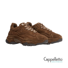 Carica l'immagine nel visualizzatore di Gallery, ADDICT BIS Sneaker Donna in Suede Mink
