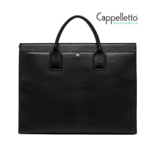 Carica l&#39;immagine nel visualizzatore di Gallery, FLORENCE Cartella da Uomo in Pelle Nera
