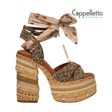 Carica l'immagine nel visualizzatore di Gallery, CHELSEA SCARF Platform Beige
