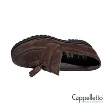 Carica l'immagine nel visualizzatore di Gallery, Mocassino Donna BL35029 Suede Testa di Moro
