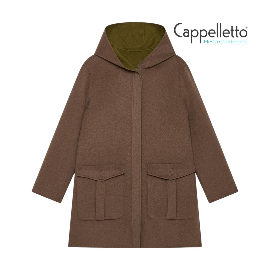 Giaccone Double Grigio/Beige