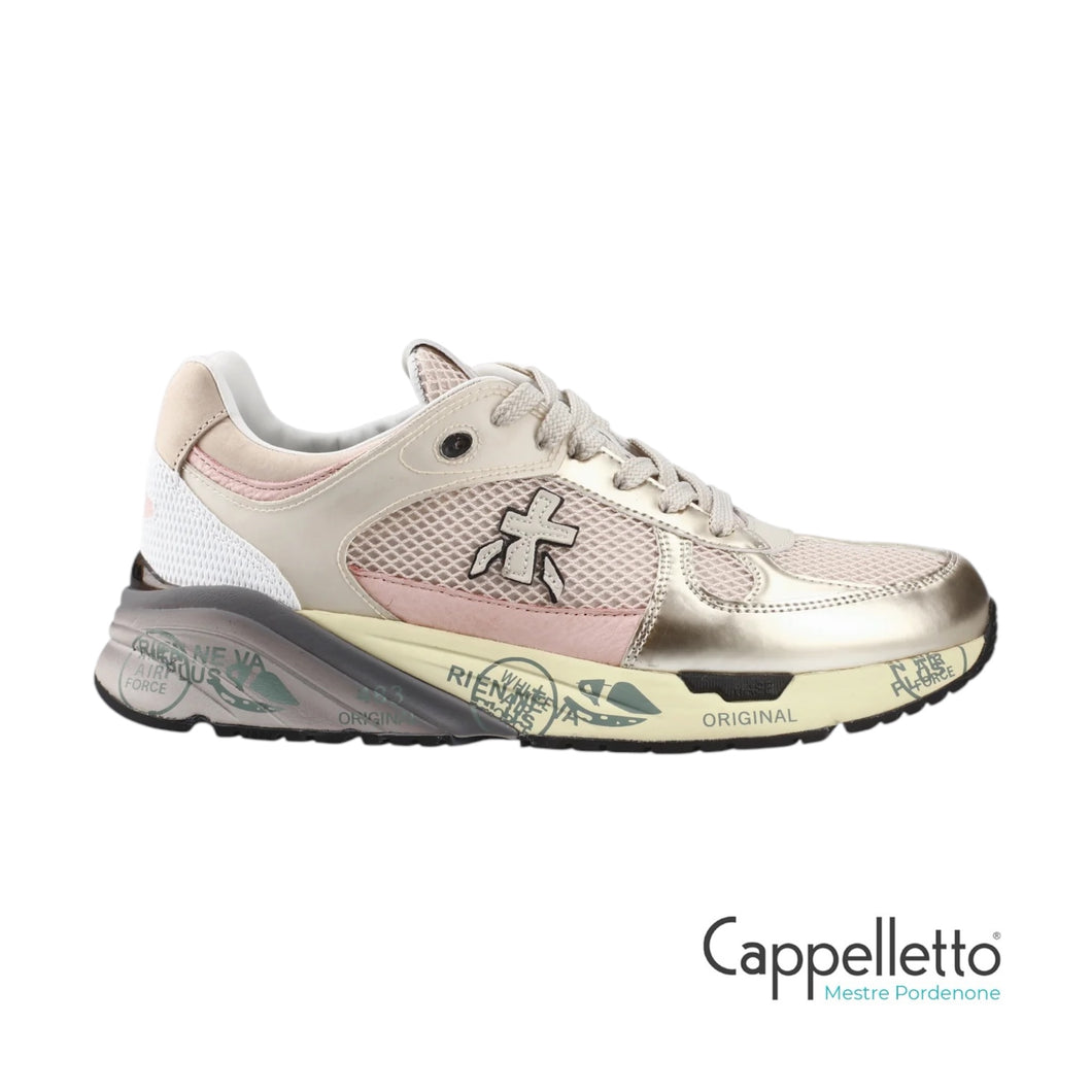 MASED Sneaker Donna Laminato Rosa 7403