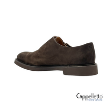 Carica l&#39;immagine nel visualizzatore di Gallery, Scarpa Doppia Fibbia Uomo Point T.Moro
