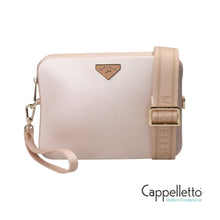Carica l'immagine nel visualizzatore di Gallery, FLAT FLOWE 26 Borsa a Mano Light Tan/Gold
