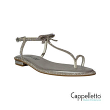 Carica l&#39;immagine nel visualizzatore di Gallery, ERIN Sandalo Gioiello Flat Argento

