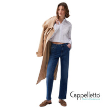Carica l'immagine nel visualizzatore di Gallery, Camicia Boxy con Ricami Gioiello Bianco WA6173
