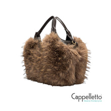 Carica l'immagine nel visualizzatore di Gallery, ++DUA Borsa Media Fur Espresso
