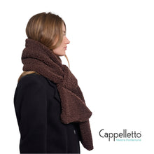 Carica l'immagine nel visualizzatore di Gallery, ASHO Sciarpa Teddy Caffè
