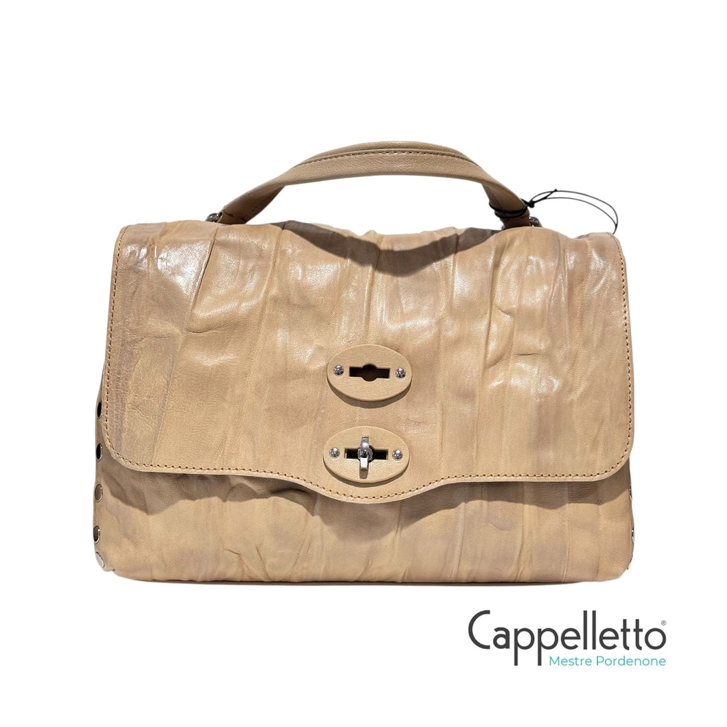 Postina S Plissè Beige Lio Grande
