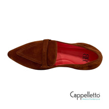 Carica l'immagine nel visualizzatore di Gallery, VENICE Mocassino Flex Fascetta Kid Suede OffBrown
