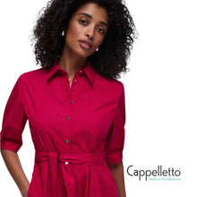 Carica l'immagine nel visualizzatore di Gallery, Abito Midi in Popeline Red Party WA6349
