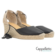 Carica l'immagine nel visualizzatore di Gallery, CARINA C/6 Espadrilla Nappa Nera
