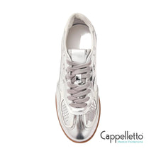 Carica l&#39;immagine nel visualizzatore di Gallery, TB490 Rife Shimmer Silver Cream Sneaker
