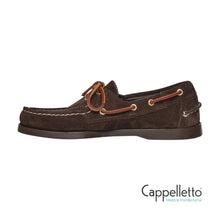 Carica l'immagine nel visualizzatore di Gallery, PORTLAND Artisan Donna Opera Suede Dark Brown
