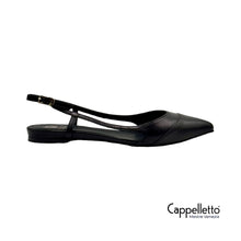 Carica l'immagine nel visualizzatore di Gallery, SlingBack Flat 2006 Berlino Nero
