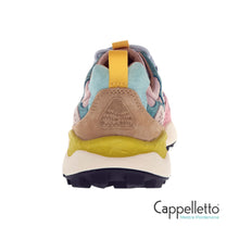Carica l'immagine nel visualizzatore di Gallery, YAMANO 3 Sneaker Donna Suede/Nylon Grey-Cipria
