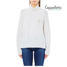 Carica l&#39;immagine nel visualizzatore di Gallery, Maglia Manica Lunga Bianco Lana MF5445
